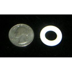 7/16" White Champion Bumper Post Ring